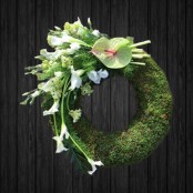 Moss Wreath - WRE132