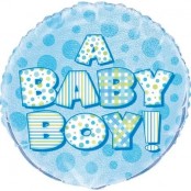 It's A Baby Boy Balloon